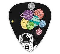 Guitar Picks Astronauts Hold The Stars 12 Pieces Ukulele Picks Including 0.46 mm 0.71 mm 0.96 mm