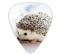 Guitar Picks Baby Cute Hedgehog 12 Pieces Ukulele Picks Including 0.46 mm 0.71 mm 0.96 mm