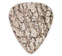Guitar Picks Bark Of Elm Guitar Picks 12 Pieces Ukulele Picks Including 0.46 mm 0.71 mm 0.96 mm