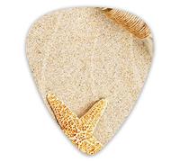 Guitar Picks Beach Starfish Shell 12 Pieces Ukulele Picks Including 0.46 mm 0.71 mm 0.96 mm