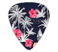 Guitar Picks Beautiful Tropical Blue Vintage Premium Picks Sampler 12 Packs - Variety Guitar Picks Plectrums