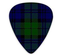 Guitar Picks Black Watch Tartan Plaid Guitar Picks 12 Packs - Variety Guitar Picks Plectrums