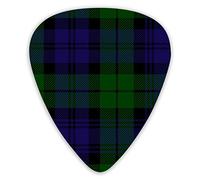Guitar Picks Black Watch Tartan Premium Picks Sampler Unique Guitar Gift (12 Count)