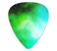 Guitar Picks Blue Green Template Neon Premium Picks Sampler 12 Packs - Variety Guitar Picks Plectrums