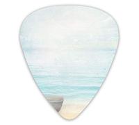 Guitar Picks Boat sea Beach Lighthouse 12 Pieces Ukulele Picks Including 0.46 mm 0.71 mm 0.96 mm
