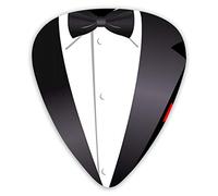 Guitar Picks Bow Tie Clipart Tuxedo Premium Bass Picks For Electric Guitar And Bass Guitars With Three Sizes (12 Pack)