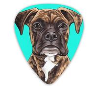 Guitar Picks Boxer Dogs Premium Guitar Picks 12 Pieces Ukulele Picks Including 0.46 mm 0.71 mm 0.96 mm