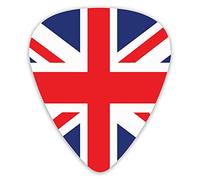 Guitar Picks British Flag Union Premium Picks Sampler 12 Packs - Variety Guitar Picks Plectrums