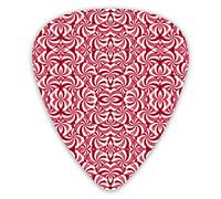 Guitar Picks Christmas Peppermint Candy Scales Guitar Picks 12 Pieces Ukulele Picks Including 0.46 mm 0.71 mm 0.96 mm