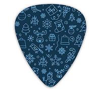 Guitar Picks Christmas Season Xmas The Arts Premium Picks Sampler 12 Packs - Variety Guitar Picks Plectrums