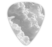 Guitar Picks Clouds are White in The Sky 12 Pieces Ukulele Picks Including 0.46 mm 0.71 mm 0.96 mm