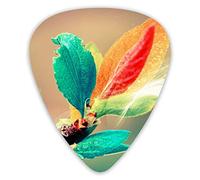 Guitar Picks Clour Floral 12 Pieces Ukulele Picks Including 0.46 mm 0.71 mm 0.96 mm