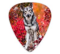 Guitar Picks Colorful Dog s on Dog 12 Pieces Ukulele Picks Including 0.46 mm 0.71 mm 0.96 mm