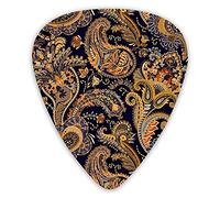 Guitar Picks Colorful Paisley Indonesian Batik Guitar Picks 12 Packs - Variety Guitar Picks Plectrums