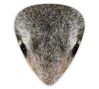 Guitar Picks Cool Wolf Eyes Ukulele Picks 12 Pieces Including 0.46 mm 0.71 mm 0.96 mm