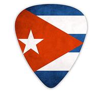 Guitar Picks Cuban Flag Guitar Picks 12 Pieces Ukulele Picks Including 0.46 mm 0.71 mm 0.96 mm
