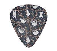 Guitar Picks cute baby sloth Picks Medium 12 Pack with Box Special Guitar Plectrums Gift Set for Guitarist