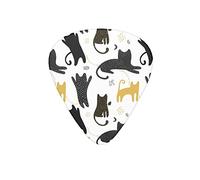 Guitar Picks Cute cat Shadow White Guitar Pick for Electric Bass Guitar Acoustic Guitar Lovers Gift 12 Pack with Box