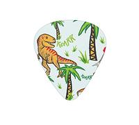 Guitar Picks Cute Rex Dino Graffiti Green Guitar Pick for Electric Bass Guitar Acoustic Guitar Lovers Gift 12 Pack with Box