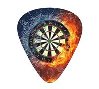 Guitar Picks Dart Board Printed 12 Pack Guitar Picks For Electric Acoustic Bass Guitar Ukelele