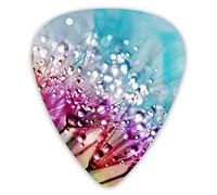 Guitar Picks Dew on a lace on a Rainy Day 12 Pieces Ukulele Picks Including 0.46 mm 0.71 mm 0.96 mm