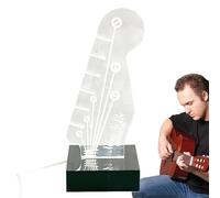 Guitar Picks Display Stand Guitar Pick Holder - Acrylic Guitar Pick Holder Light Up Stand for Guitar Picks Dustproof Guitar Tricks Display Box