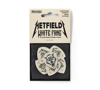 Guitar Picks Dunlop James Hetfield White Fang Custom Flow Variety Pack Pack 6