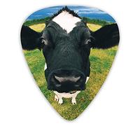 Guitar Picks Farm Cattle Ukulele Picks 12 Pieces Including 0.46 mm 0.71 mm 0.96 mm