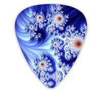 Guitar Picks Floral Abstract s 12 Pieces Ukulele Picks Including 0.46 mm 0.71 mm 0.96 mm