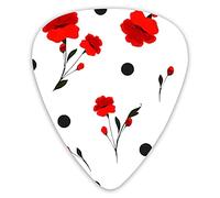 Guitar Picks Floral Cute Retro Premium Picks Sampler 12 Packs - Variety Guitar Picks Plectrums