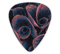 Guitar Picks Floral Mosaic Premium Bass Picks For Electric Guitar And Bass Guitars With Three Sizes (12 Pack)