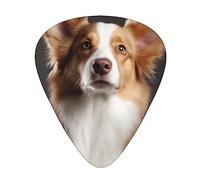 Guitar Picks,For Acoustic Guitar, Electric Guitar, Bass,Ukulele Three Size(12 Pack) Dog Printed