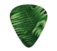 Guitar Picks,For Acoustic Guitar, Electric Guitar, Bass,Ukulele Three Size(12 Pack) Tropical Plants Print