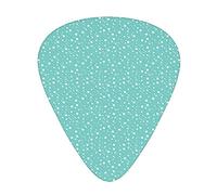 Guitar Picks,For Acoustic Guitar, Electric Guitar, Bass,Ukulele Three Size(12 Pack) Winter Snow Dots Dashes Diagonal