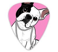 Guitar Picks French Bulldog Guitar Picks 12 Pieces Ukulele Picks Including 0.46 mm 0.71 mm 0.96 mm