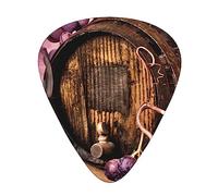 Guitar Picks Fruit Grape Red Wine Print 12 Pack Guitar Picks For Electric Acoustic Bass Guitar Ukelele