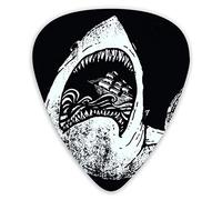 Guitar Picks Fun Big Shark Guitar Picks 12 Pieces Ukulele Picks Including 0.46 mm 0.71 mm 0.96 mm