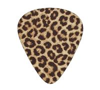 Guitar Picks,Fun Leopard Print For Acoustic Guitar, Electric Guitar, Bass,Ukulele Three Size(12 Pack)
