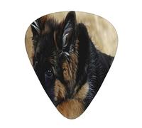 Guitar Picks,German Shepherd For Acoustic Guitar, Electric Guitar, Bass,Ukulele Three Size(12 Pack)