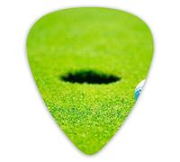 Guitar Picks Golf Grass 12 Pieces Ukulele Picks Including 0.46 mm 0.71 mm 0.96 mm