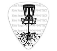 Guitar Picks Golf Tree Roots Guitar Picks 12 Pieces Ukulele Picks Including 0.46 mm 0.71 mm 0.96 mm
