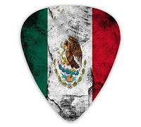 Guitar Picks Grunge Flag Mexico Premium Picks Sampler Unique Guitar Gift (12 Count)