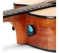 Guitar Picks & Guitar Pick Holder Easy to Paste on the Guitar Suitable for Acoustic Guitar Electric Guitar Bass Ukulele - Stick-on Holder + 10 Guitar Picks(Black Holder)