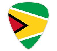 Guitar Picks Guyana Flag Guitar Picks 12 Packs - Variety Guitar Picks Plectrums