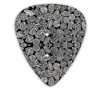 Guitar Picks Halloween Costume Premium Bass Picks For Electric Guitar And Bass Guitars With Three Sizes (12 Pack)