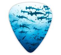 Guitar Picks Hammerhead Sharks at Islands Ukulele Picks 12 Pieces Including 0.46 mm 0.71 mm 0.96 mm