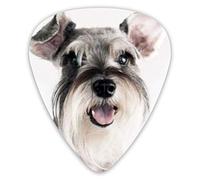Guitar Picks Happy Cute Funny Dog Premium Picks Sampler Unique Guitar Gift (12 Count)