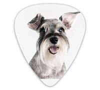 Guitar Picks Happy Cute Funny Dog Premium Picks Sampler Unique Guitar Gift (12 Count)