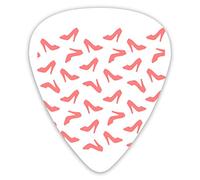 Guitar Picks High Heels Pattern 12 Pieces Ukulele Picks Including 0.46 mm 0.71 mm 0.96 mm