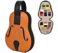 Guitar Picks Holder Case Hold 24+ Packs, Pick Variety Accessories Storage Pouch Organizer for ROTOPATA/for Jim Dunlop/for Picko Plectrums for Acoustic Electric Guitars Bass Ukulele (Box Only) (Brown)